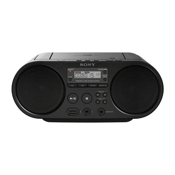 Sony zsps50b radio cd mp3 usb negro