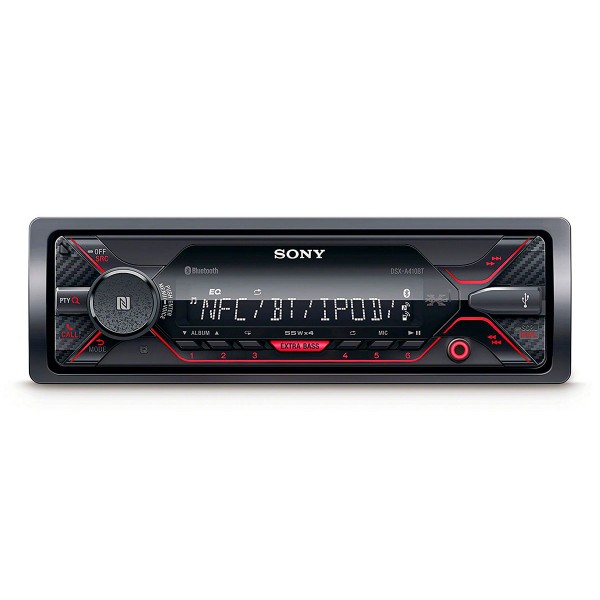 Sony dsx-a410bt receptor multimedia para coche con bluetooth nfc 4x55w pantalla lcd extrabass control por voz usb aux Sony dsx-a410bt receptor multimedia para coche con bluetooth nfc 4x55w pantalla lcd extrabass control por voz usb aux