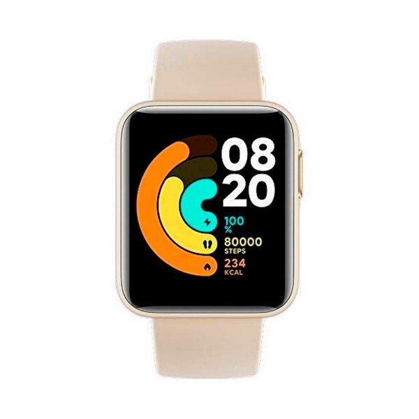 Xiaomi mi watch lite blanco 1.4'' frecuencia cardíaca sueño respiración 5atm gps