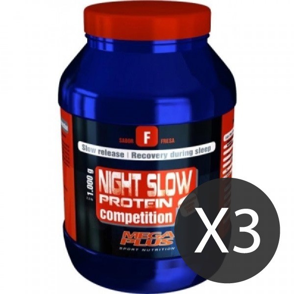 Night slow protein competition  fresa 2kg -3 UNIDADES-
