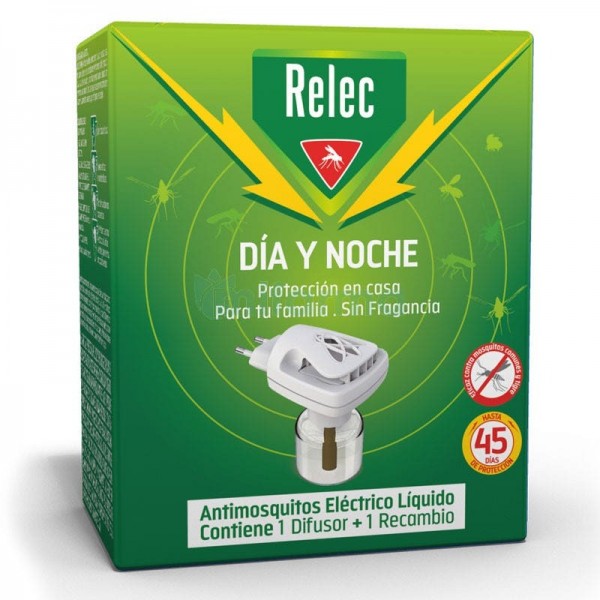 Relec Día y Noche Dispositivo Eléctrico Antimosquitos