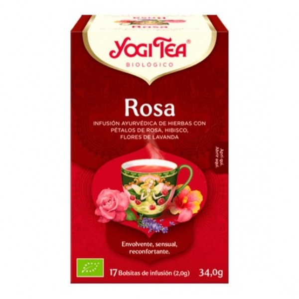 Yogi Tea Infusion Rosa 17 Bolsitas