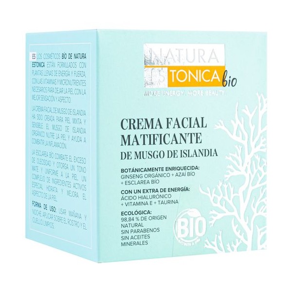 Natura estonica natura estonica crema facial matificante 50ml