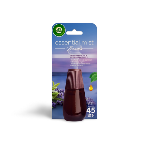 Air Wick Essential Mist ambientador Recambio Lavanda Air Wick Essential Mist ambientador Recambio Lavanda