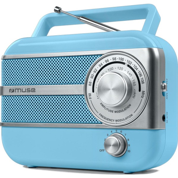 Muse m-056 vb blue / radio portátil