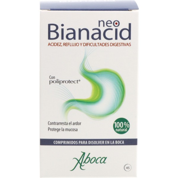 Aboca Neobianacid Acidez y Reflujo 45 Comprimido