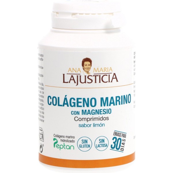 Ana María Lajusticia Colágeno Marino con Magnesio 180 Comprimidos Sabor Limón