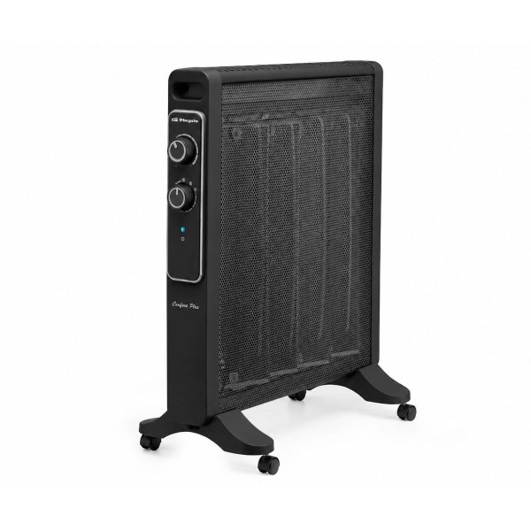 Orbegozo rmn 2031 negro / radiador de mica 2000w / 2 niveles de calor /
