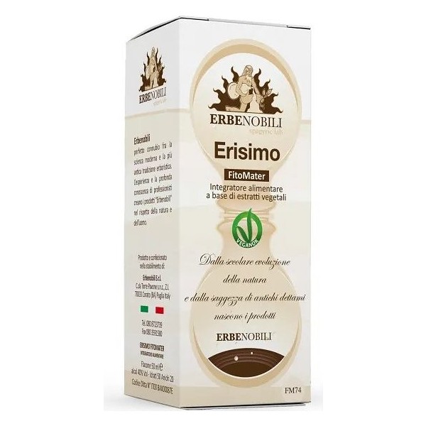 Erbenobili FitoMater Erísimo Extracto para Garganta y Voz 50 ml